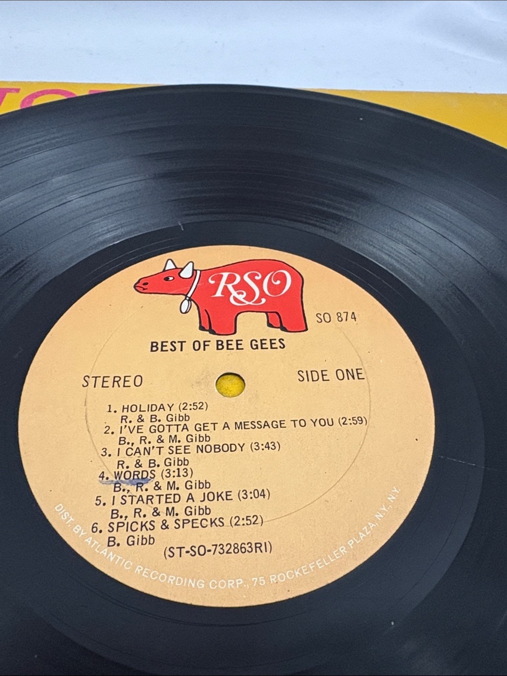 Best of The Bee Gees Original 1973 LP Vinyl Record Album - Stereo Recording - Picture 8 of 10